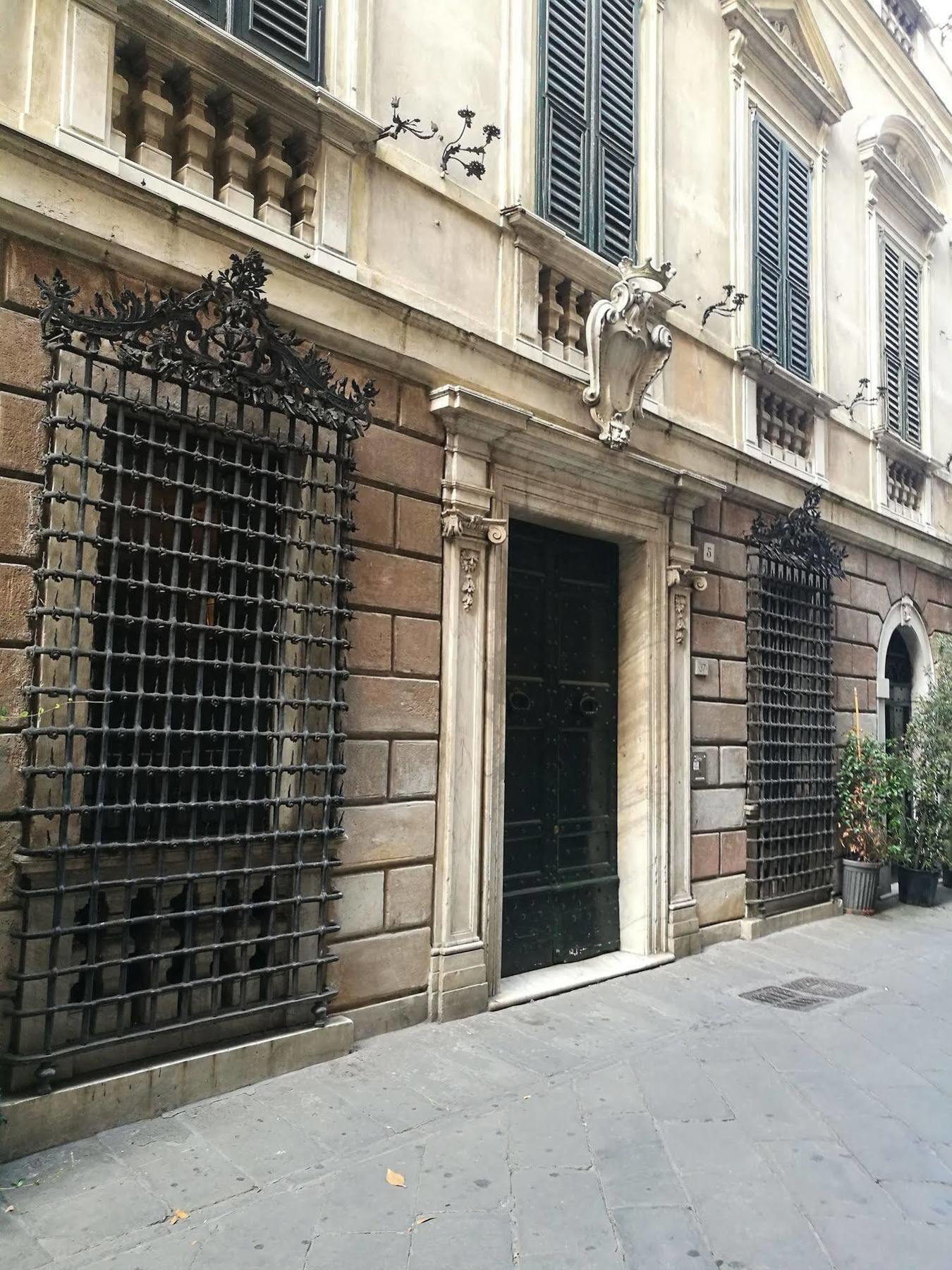 Corte Palazzo Picedi Benettini Sarzana Bagian luar foto